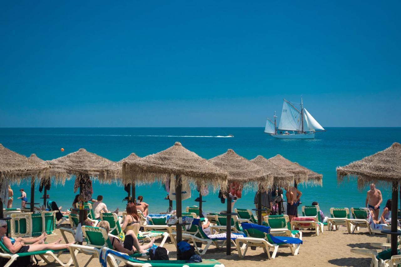 בנאלמדנה Benal Beach, Luxury Sea & Mountain View Beachside 1 Bedroom Apartment מראה חיצוני תמונה